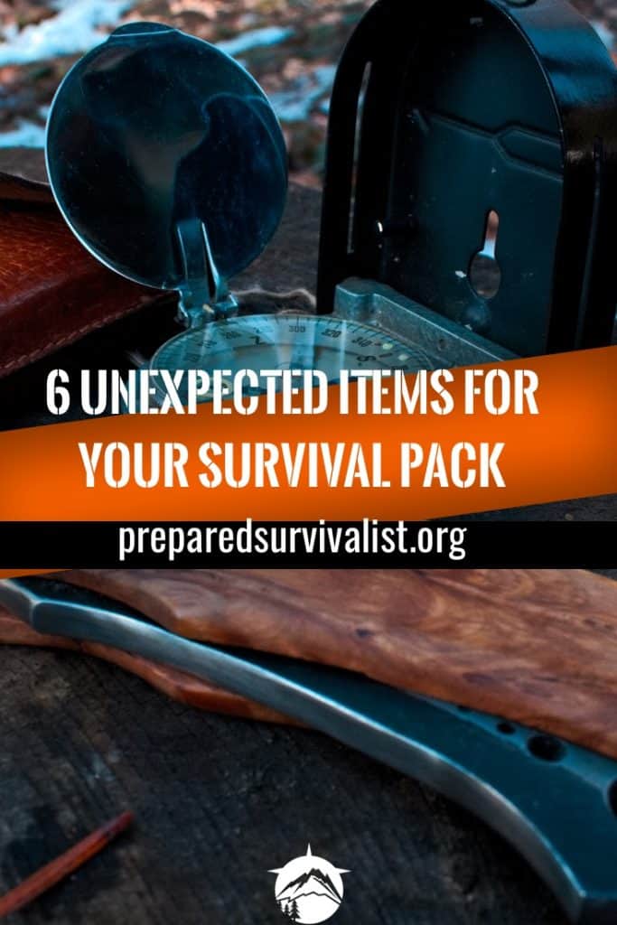 6 unexpected items for your survival pack