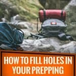 How To Fill Holes In Your Prepping Supplies
