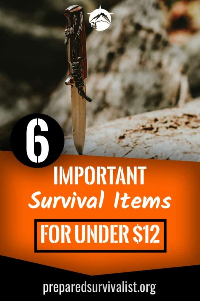 6 important survival items for under $12