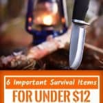 6 important survival items for under $12