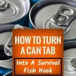 How To Turn A Can Tab Into A Survival Fish Hook