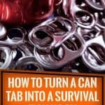 How To Turn A Can Tab Into A Survival Fish Hook