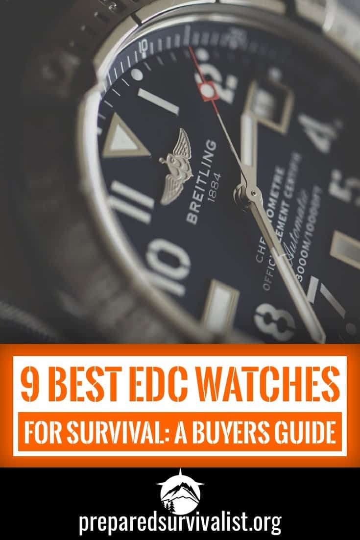 9 Best EDC Watches For Survival A Buyers Guide
