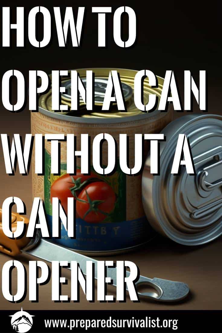How To Open A Can Without A Can Opener